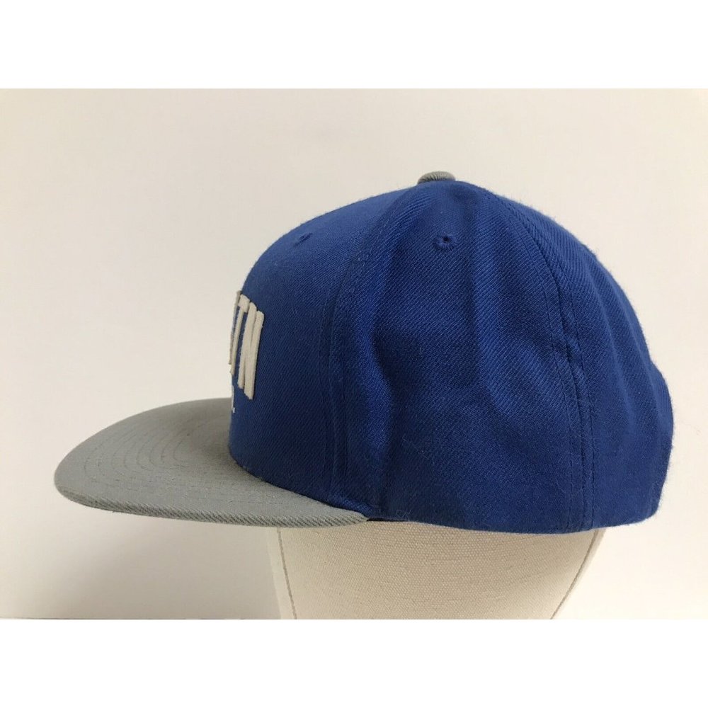 Brixton BRXTN Mfg. Co. Blue gray Snapback Hat - Picture 5 of 8